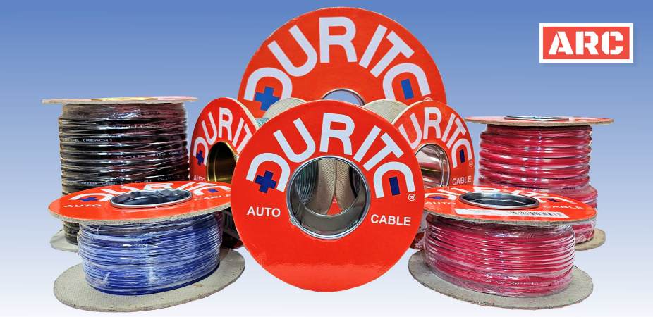 Start shopping for light to heavy-duty Durite automotive cables and wiring